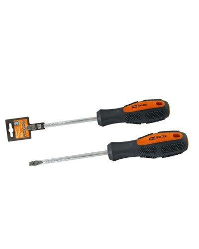 Отвертка шлицевая двухкомпонентная CR-V, тип SL5.0x150 "Алмаз" TDM (SQ1006-1007): Отвертка шлицевая двухкомпонентная в Ангарске