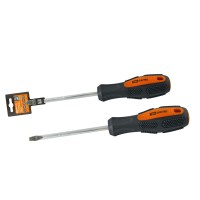 Отвертка шлицевая двухкомпонентная CR-V, тип SL5.0x100 "Алмаз" TDM (SQ1006-1006): Отвертка шлицевая двухкомпонентная