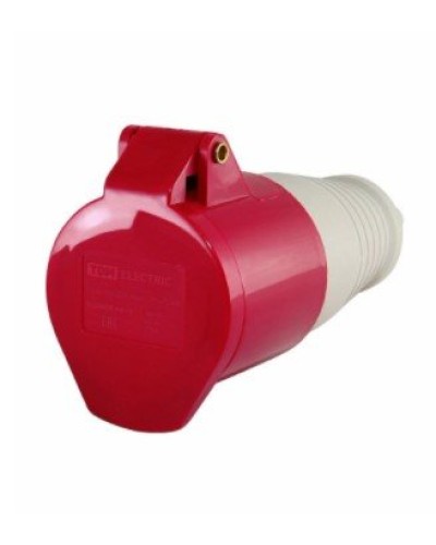 Розетка 224 переносная 3Р+РЕ 32А 380В IP44 (SQ0603-0013). Розетка. TDM ЕLECTRIC в Ангарске