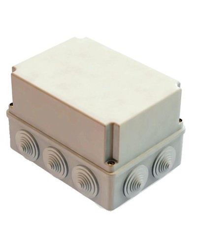 Коробка ОП 190х140х120мм, крышка, IP44, 10 гермовводов (SQ1401-1245). Распаячная коробка. TDM ЕLECTRIC в Ангарске