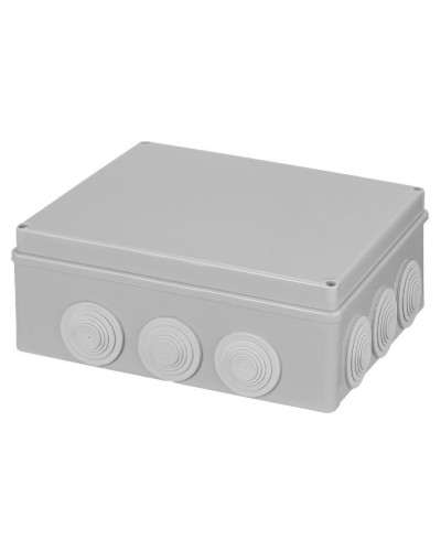 Распаячная коробка ОП 240х190х90мм, крышка, IP55, 12 гермовводов TDM (SQ1401-1143). Распаячная коробка ОП. TDM ЕLECTRIC в Ангарске
