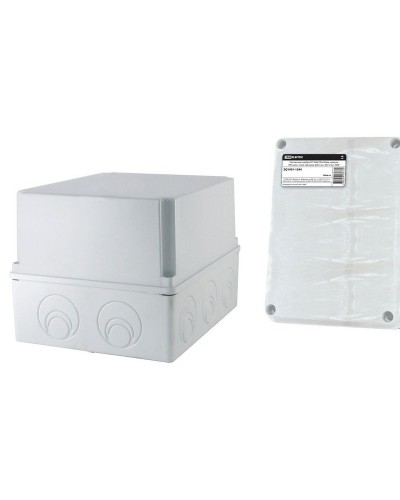 Коробка ОП 240х195х165мм, крышка, IP44, кабельные вводы d28-3шт, d37-2шт (SQ1401-1273). Распаячная коробка. TDM ЕLECTRIC в Ангарске