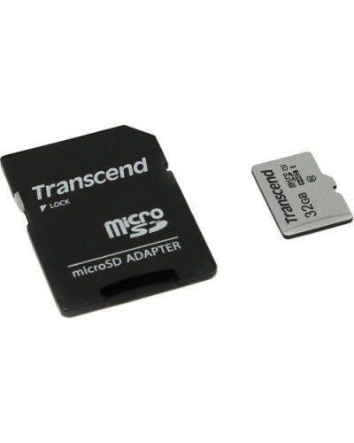 TS32GUSD300S-A. Карта памяти microSDXC, 32 ГБ, Class 10. TRANSCEND в Ангарске