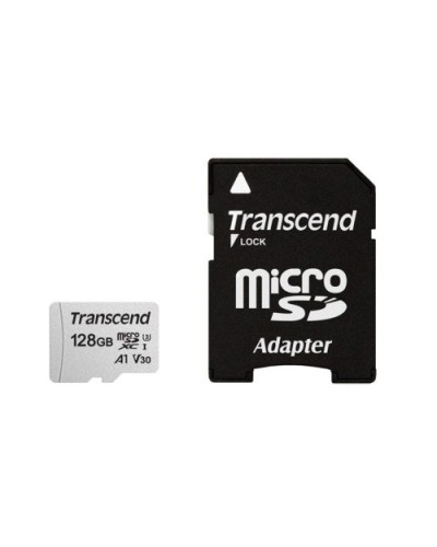 TS128GUSD300S-A. Карта памяти microSDXC, 128 ГБ, Class 10. TRANSCEND в Ангарске