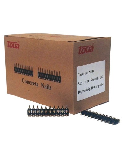 Гвоздь 2.7x30 smooth EG (1000 шт./уп.) (2730smoothEG). Гвозди универсальные. Toua в Ангарске