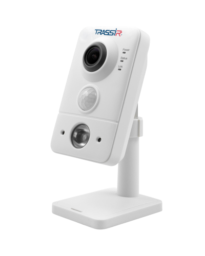 TR-D7121IR1W v2 2.8. Видеокамера IP компактная. Trassir в Ангарске