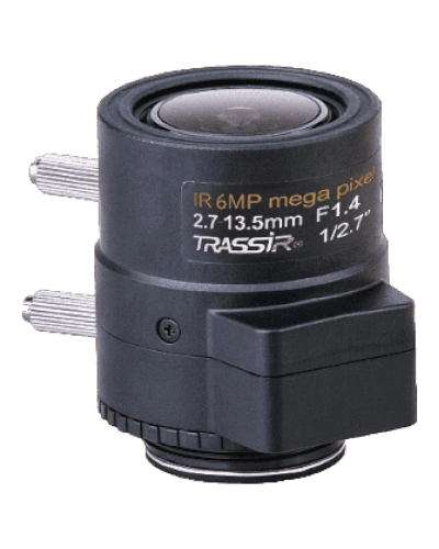 TR-L6M2.7D2.7-13.5IR. Объектив мегапиксельный с автоматической диафрагмой (АРД). Trassir в Ангарске
