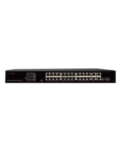 TR-NS14282C-370-24POE. Коммутатор с PoE. Trassir в Ангарске