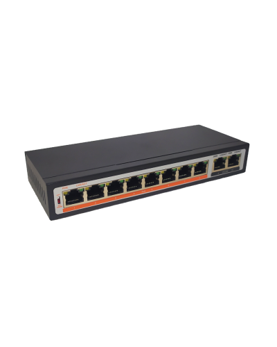 TI-208P. Коммутатор с питанием по PoE. True-IP в Ангарске