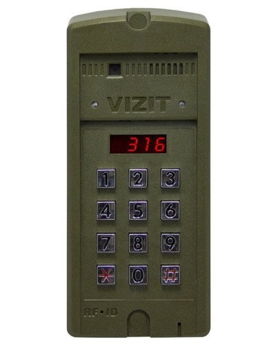БВД-316R. Вызывная панель аудиодомофона. VIZIT в Ангарске