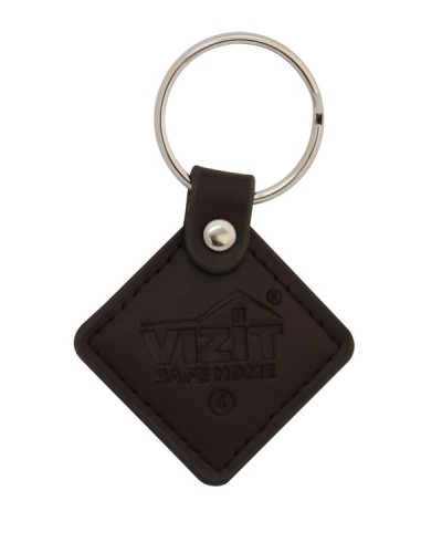 VIZIT-RF2.2 (Brown). Брелок proximity кожаный. VIZIT в Ангарске