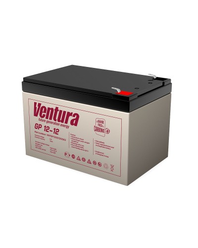 Ventura GP 12-12. Аккумулятор герметичный свинцово-кислотный. Ventura в Ангарске