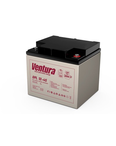 Ventura GPL 12-45. Аккумулятор герметичный свинцово-кислотный. Ventura в Ангарске