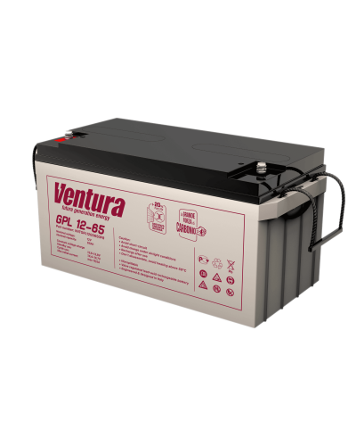 Ventura GPL 12-65. Аккумулятор герметичный свинцово-кислотный. Ventura в Ангарске