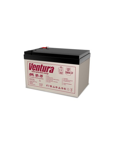 Ventura GPL 12-15. Аккумулятор герметичный свинцово-кислотный. Ventura в Ангарске