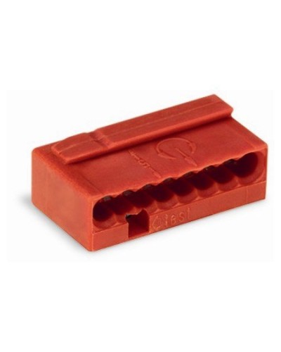 WAGO 243-808 Клемма MICRO 8-проводная красная. Клемма для распределительных коробок. WAGO в Ангарске