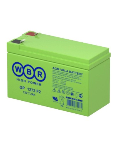 WBR GP1272 F2 (12V28W). Аккумулятор герметичный свинцово-кислотный. WBR в Ангарске