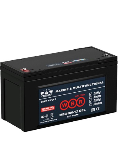 WBR MBG100-12. Аккумулятор герметичный свинцово-кислотный. WBR в Ангарске