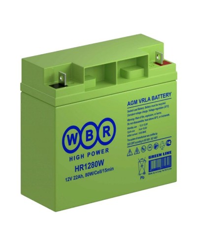 WBR HR1280W. Аккумулятор герметичный свинцово-кислотный. WBR в Ангарске