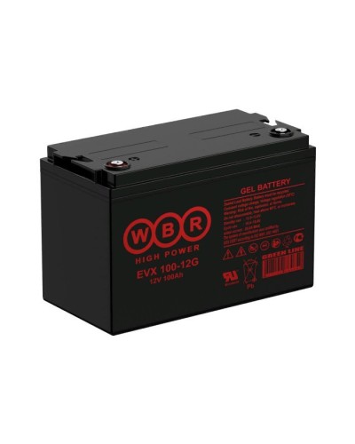 WBR EVX100-12G. Аккумулятор герметичный свинцово-кислотный. WBR в Ангарске