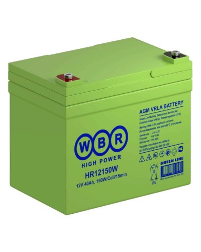 WBR HR12150W. Аккумулятор герметичный свинцово-кислотный. WBR в Ангарске