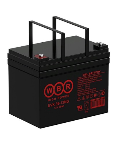 WBR EVX36-12G. Аккумулятор герметичный свинцово-кислотный. WBR в Ангарске