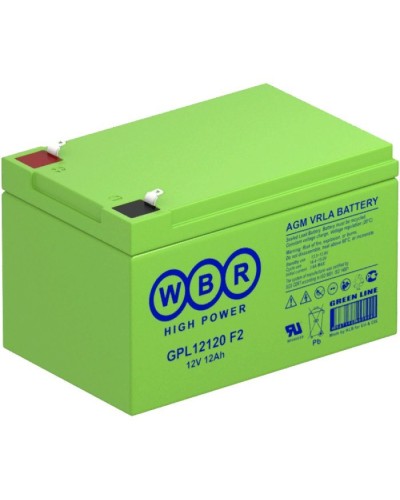 WBR GPL12120 F2. Аккумулятор герметичный свинцово-кислотный. WBR в Ангарске