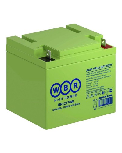 WBR HR12170W. Аккумулятор герметичный свинцово-кислотный. WBR в Ангарске