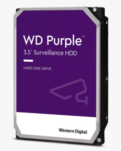 HDD 6000 GB (6 TB) SATA-III Purple (WD64PURZ). Жесткий диск (HDD) для видеонаблюдения. Western Digital в Ангарске