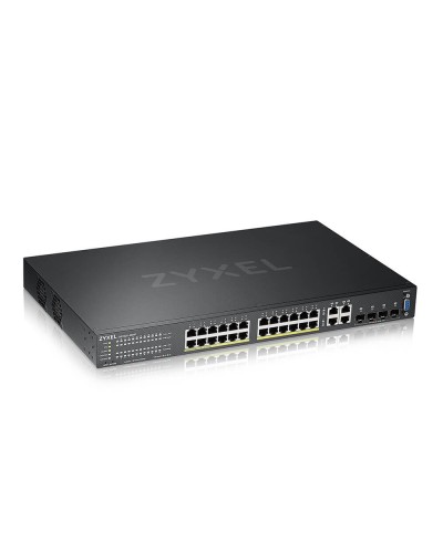 GS2220-28HP-EU0101F. Гибридный L2 коммутатор PoE+. ZYXEL в Ангарске