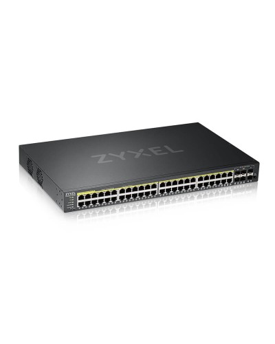 GS2220-50HP-EU0101F. Коммутатор гибридный L2 PoE+ rack 19. ZYXEL в Ангарске