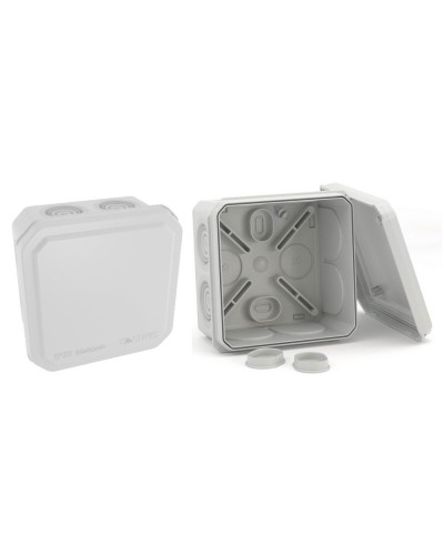 Коробка ответвительная с кабельными вводами IP55, 85х85х40 (53785). Коробка ответвительная. ДКС в Ангарске