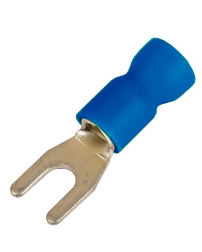 Наконечник вилочный НВИ 1,5-2,5 М8 (D8,4мм) (100 шт) (2B18P-EE-PVC). Наконечник вилочный с изолированным фланцем ПВХ. ДКС в Ангарске