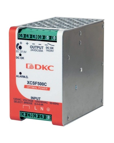 Источник питания однофазный, 500Вт, 10А, 48В (XCSF500D). Источник питания OPTIMAL POWER однофазный, с ORing диодом. ДКС в Ангарске