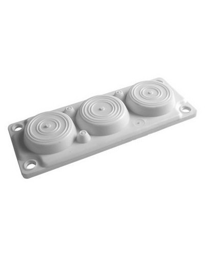 Кабельный ввод, IP65, 6 отверстий (R5HTC03). Кабельный ввод. ДКС в Ангарске