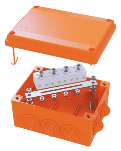Коробка FS 100х100х50 4P (FSB11404): Коробка ответвительная огнестойкая из термопласта в Ангарске