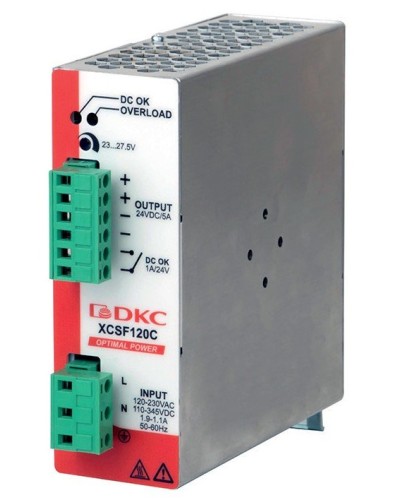 Источник питания однофазный, 120Вт, 2.5А, 48В (XCSF120DP). Источник питания OPTIMAL POWER однофазный, с ORing диодом. ДКС в Ангарске
