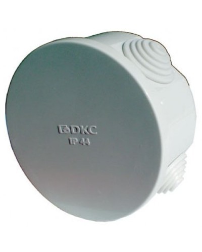 Коробка ответвительная с кабельными вводами IP44, 80х40 (53600). Коробка ответвительная. ДКС в Ангарске