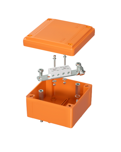 Коробка FS 100х100х50 4P (FSB10404): Коробка ответвительная огнестойкая из термопласта в Ангарске