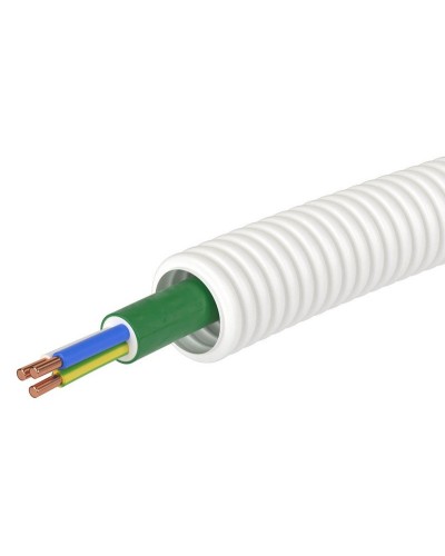 Труба ПЛЛ D20 + ППГнг(А)-HF 3х1,5 (ГОСТ+) (8L82050HF). Гофрошланг с кабелем. ДКС в Ангарске