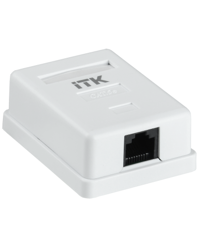CS2-1C5EF-12-G. Настенная розетка RJ45. GENERICA в Ангарске