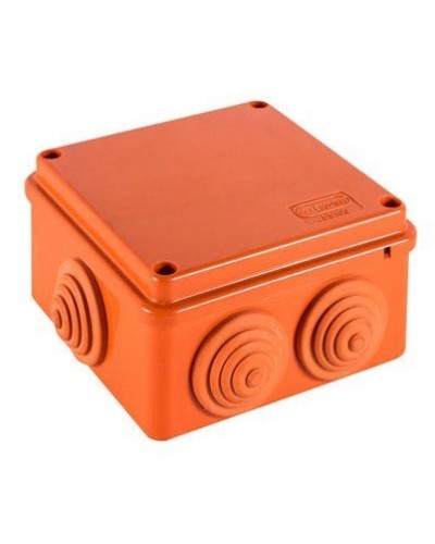 Коробка JBS100 100х100х55, 6 вых., 10P (0,15…4мм²) (43467HF): Коробка монтажная, огнестойкая, без галогена в Ангарске