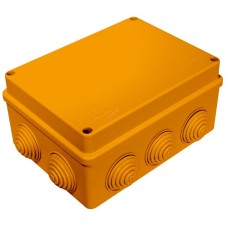 Коробка JBS150 150х110х70, 10 вых., 5P (2,5…16мм²) (43419HF): Коробка монтажная, огнестойкая, без галогена