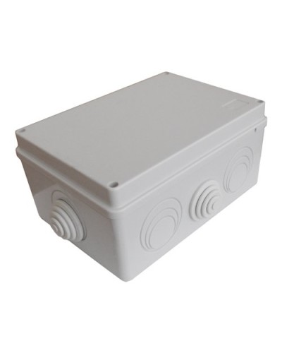 Коробка JBS210 210х150х100, 8 вых., 12P (0,15...2,5мм²) серая (43046HF-GR). Коробка монтажная, огнестойкая, без галогена. Экопласт в Ангарске