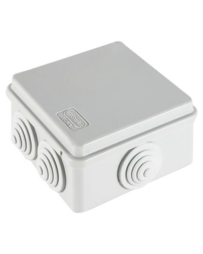 Коробка JBS101 100х100х55, 6 вых., IP55, серая (44037). Коробка монтажная. Экопласт в Ангарске