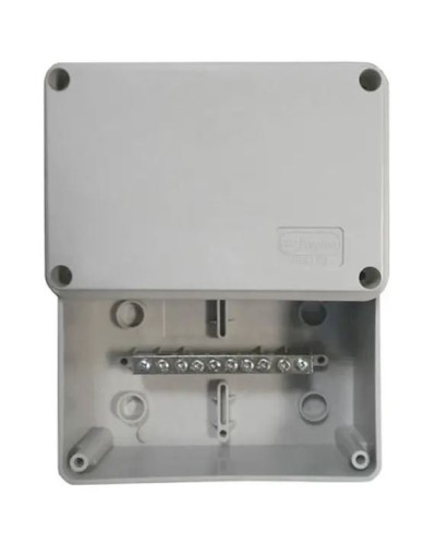 Коробка (КУП) JBS210 210х150х100, 8 вых, IP55 (44016KP): Коробка уравнивания потенциалов (КУП), 8х12мм,14 зажимов в Ангарске