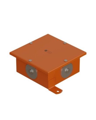 Коробка SMB120 металлическая 120х120х60, 4 металлических заглушки (56004S). Коробка, 4 металлические заглушки. Экопласт в Ангарске