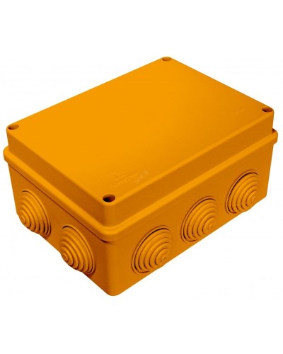 Коробка JBS150 150х110х70, 10 вых., 6P (0,15...2,5мм²) (43069HF): Коробка монтажная, огнестойкая, без галогена в Ангарске