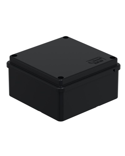Коробка BJB/JBS100 100х100х55, IP56, черная (44057BL-1). Коробка монтажная. Экопласт в Ангарске