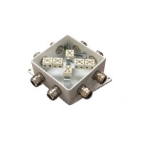 КМ-О (12к*6,0)-IP66-120х120, два ввода: Коробка монтажная огнестойкая